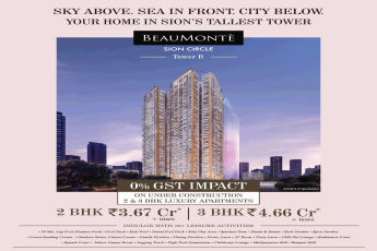 Introducing 0% GST impact on under construction apartments at Sheth Beaumonte in Mumbai